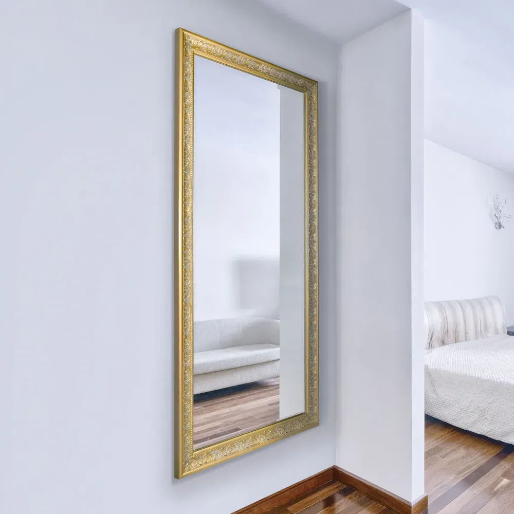 Langton Shabby Chic Full Length Dress Mirror - Gold