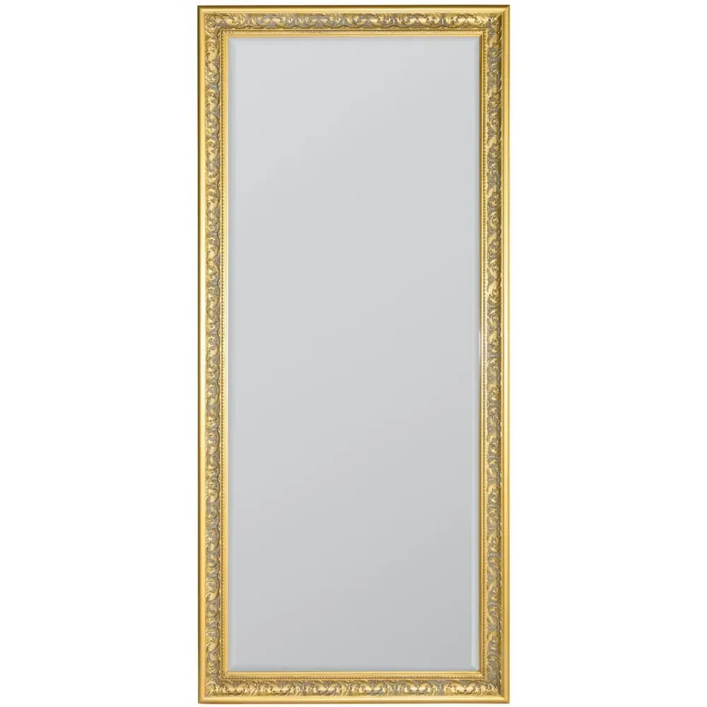 Langton Shabby Chic Full Length Dress Mirror - Gold