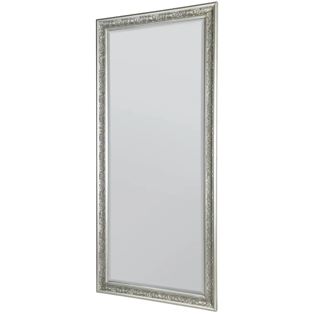 Langton Shabby Chic Full Length Dress Mirror - Silver