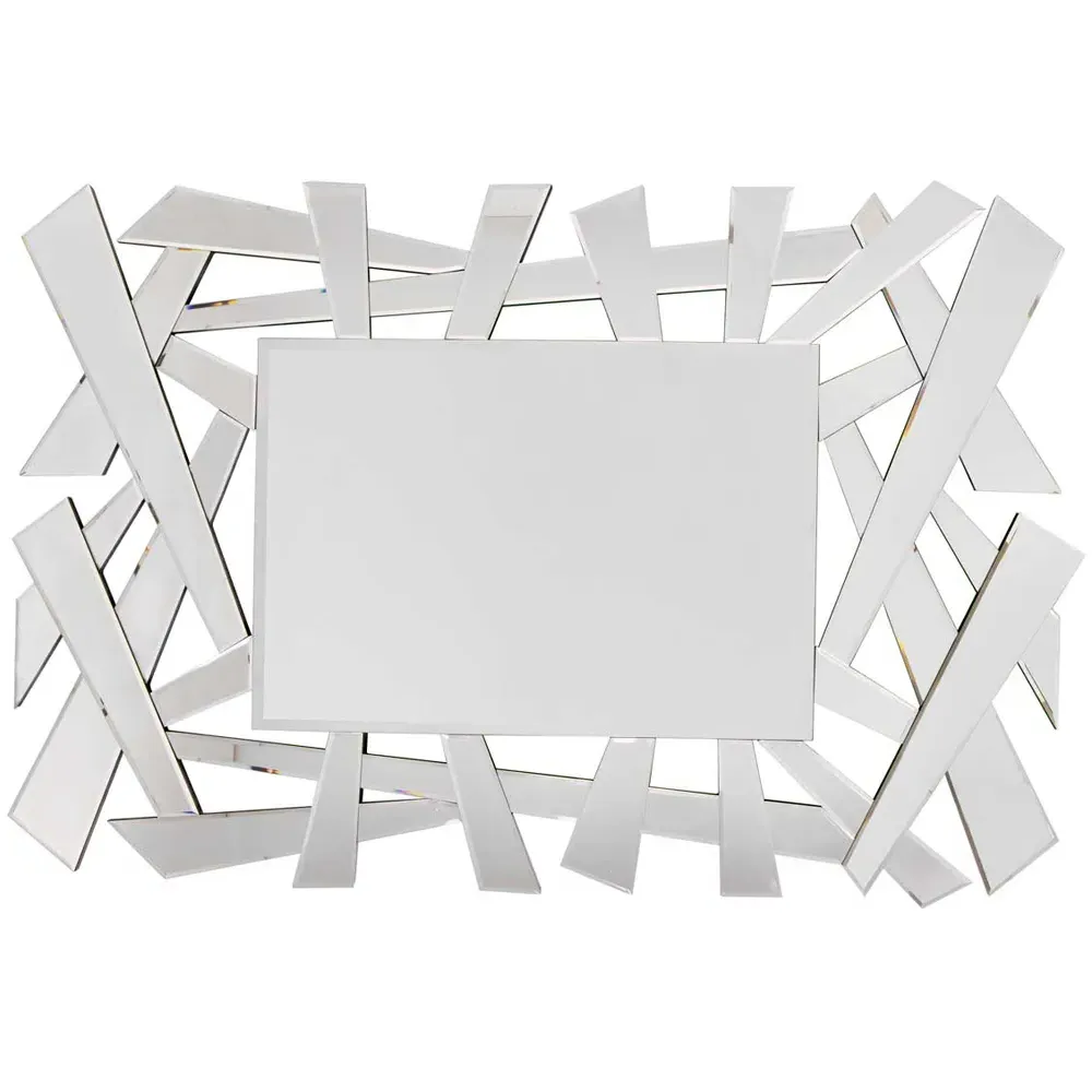 Large Venetian Wall Mirror - Clear