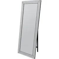 Luxford Bevel Cheval Free Standing Mirror - Clear