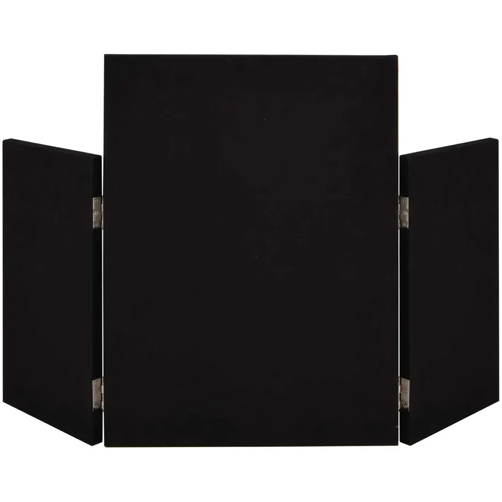 Moreton Tri Fold Bevelled Dressing Table Mirror - Clear