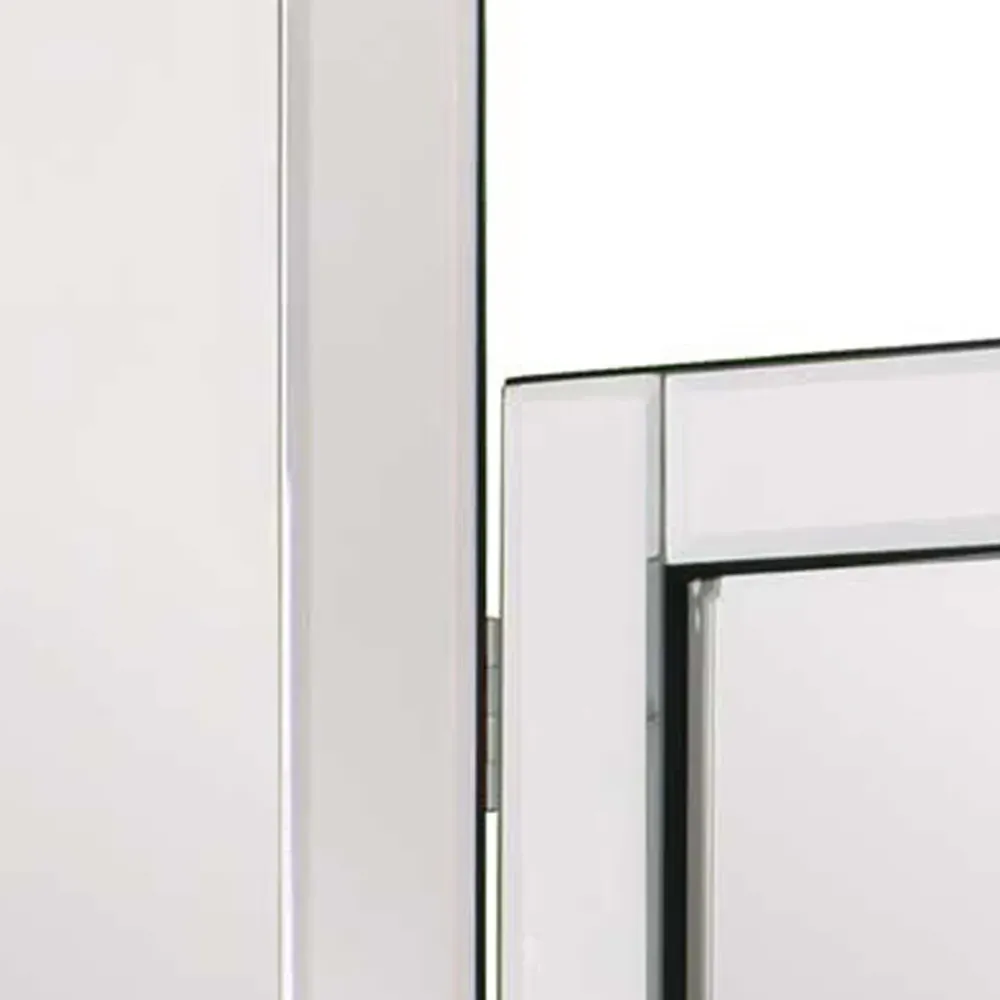 Moreton Tri Fold Bevelled Dressing Table Mirror - Clear