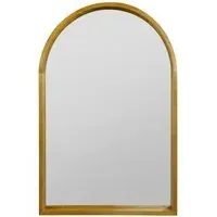 Naturalis Arched Leaner Wall Mirror - Oak