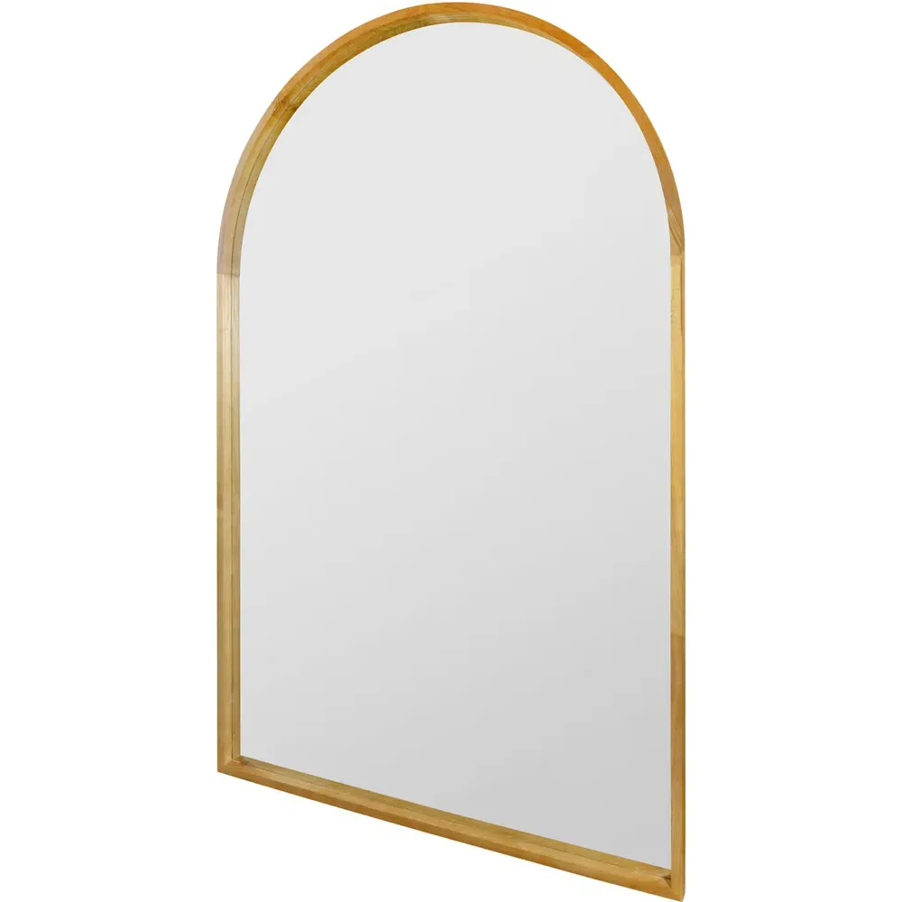 Naturalis Arched Leaner Wall Mirror - Oak