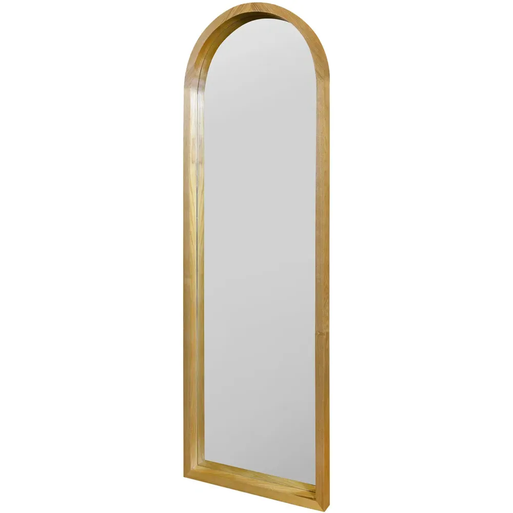 Naturalis Arched Leaner Wall Mirror - Oak