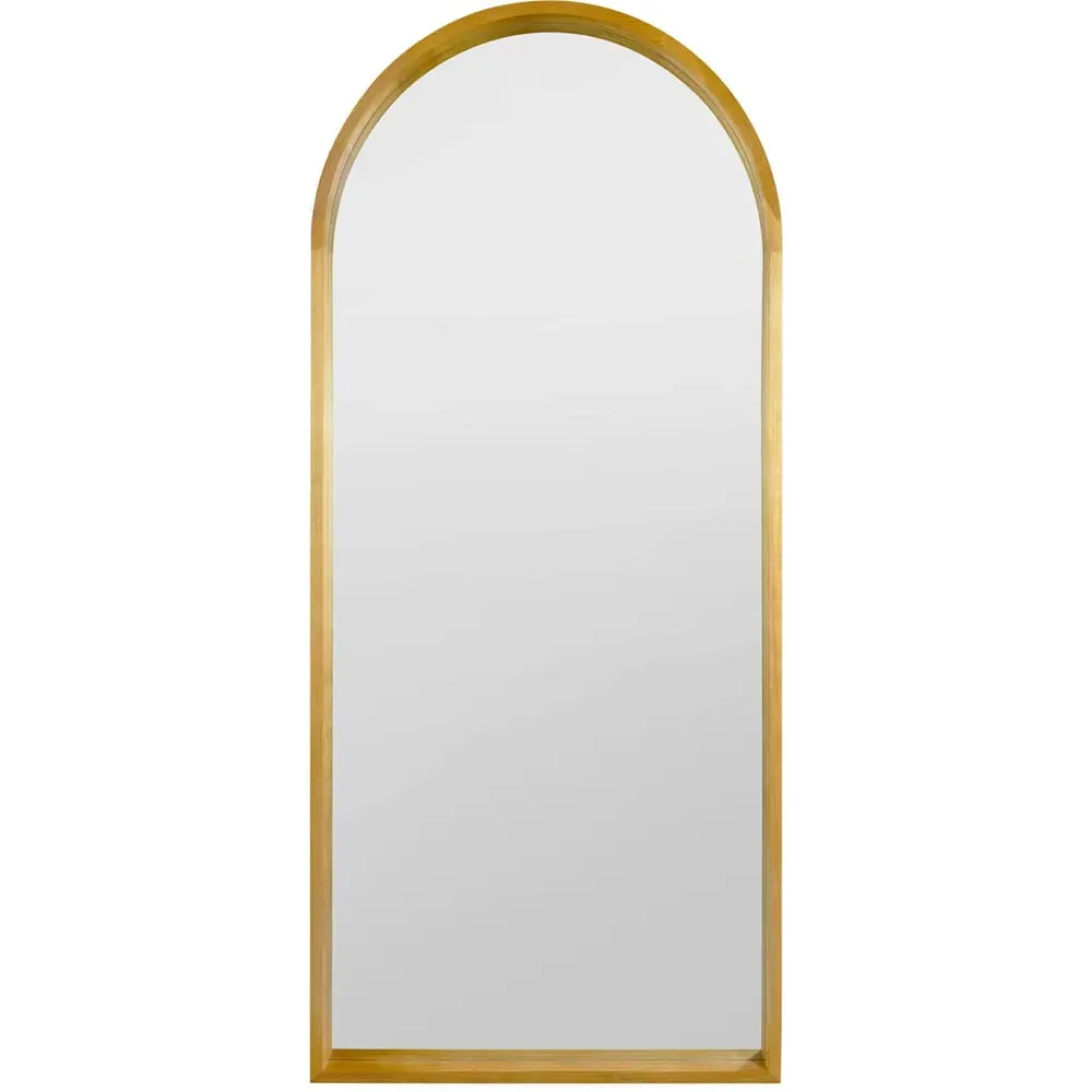 Naturalis Arched Leaner Wall Mirror - Oak