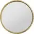 Naturalis Round Deep Dish Framed Mirror - Oak