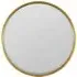 Rowan Round Wall Mirror - Gold