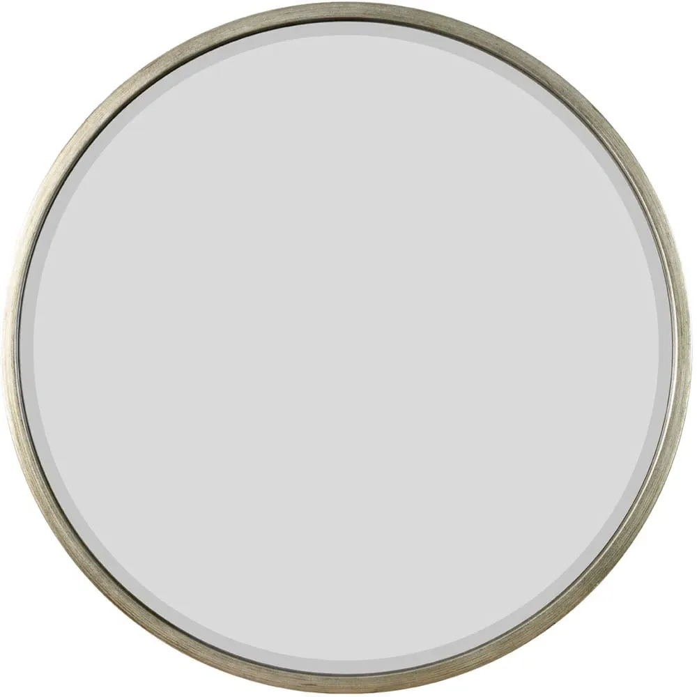Rowan Round Wall Mirror - Silver image