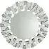 Segmented Round Wall Mirror - Clear