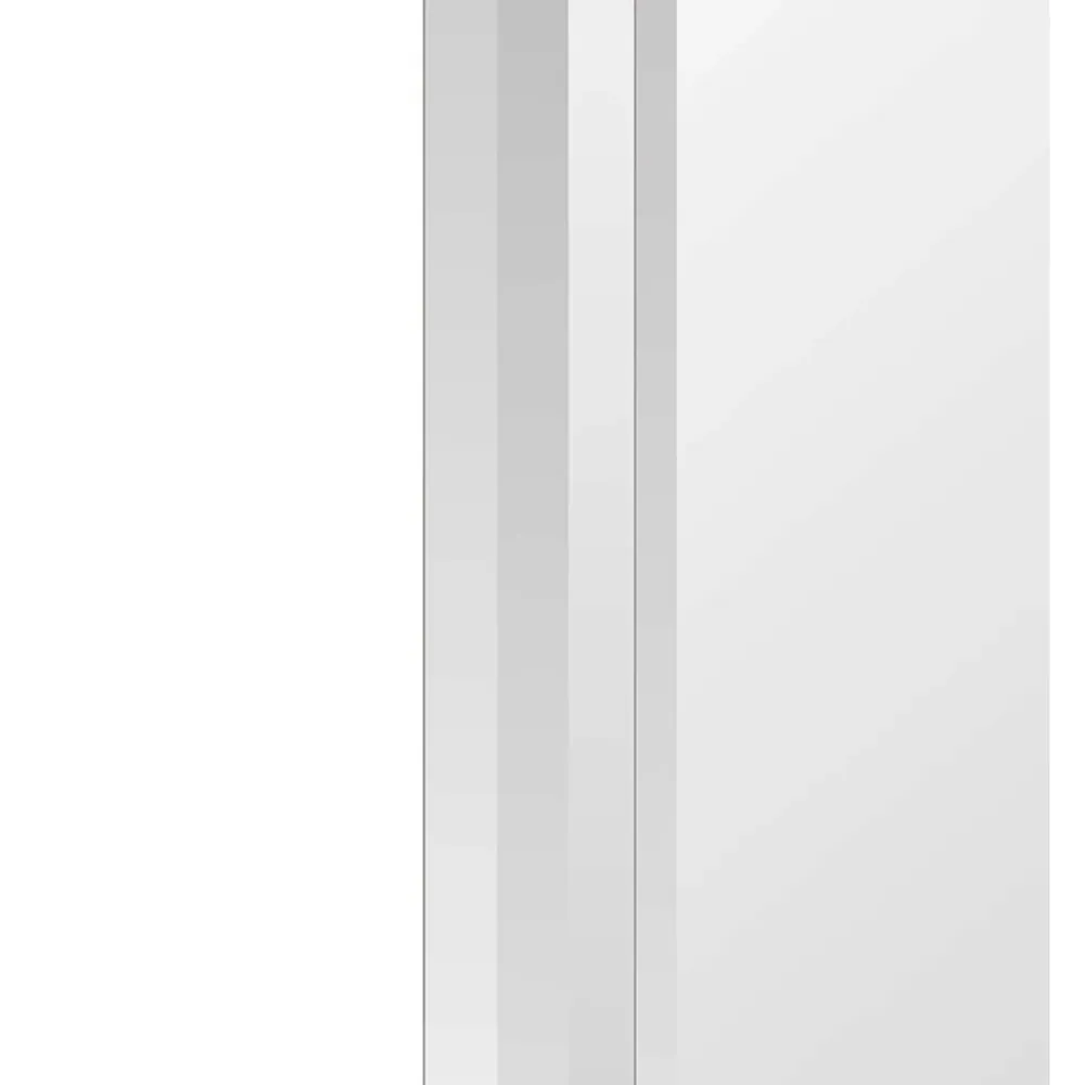 Sheringham All Glass Leaner Mirror - Silver