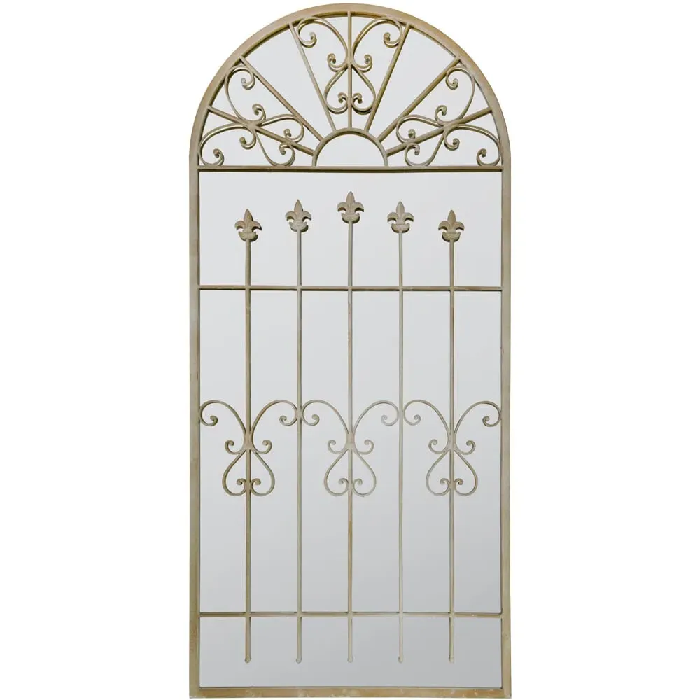 Somerley Gothic Wall Mirror - Stone image