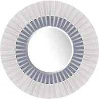 Starburst Round Wall Mirror - Clear