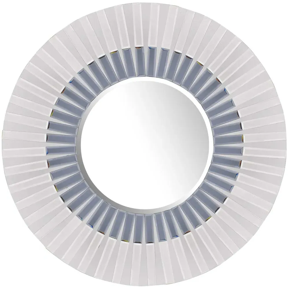 Starburst Round Wall Mirror - Clear image