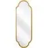 The Duplici Double Arched Oval Wall Mirror - Gold, Metal