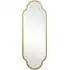The Duplici Double Arched Oval Wall Mirror - Gold, Metal