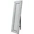 Triple Bevel Venetian Cheval Free Standing Mirror - Clear