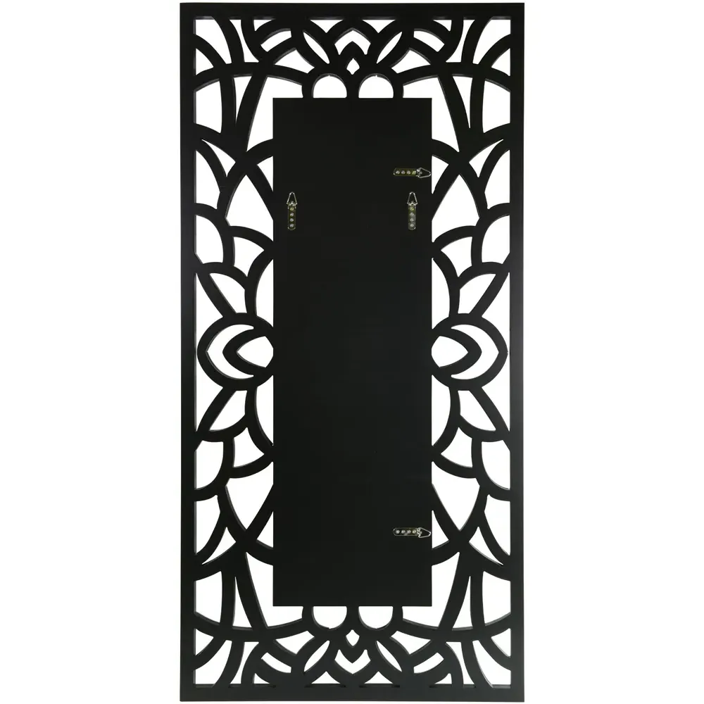 Venetian Wall Mirror with Ornate Frame - Clear