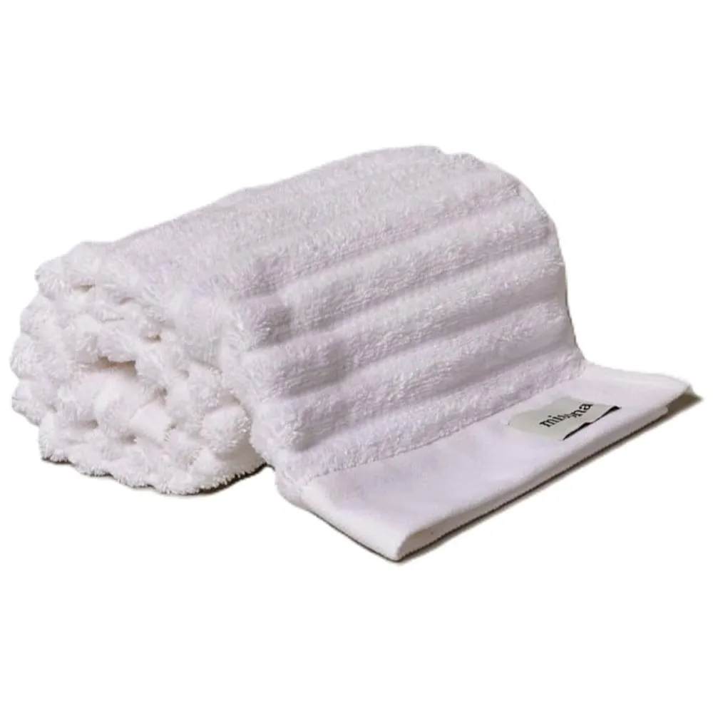 Organic Cotton Hand Towel - White