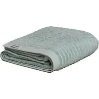 Organic Cotton Ribbed Bath Sheet - Blue