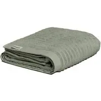 Organic Cotton Ribbed Bath Sheet - Green