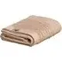 Organic Cotton Ribbed Bath Towel - Brown
