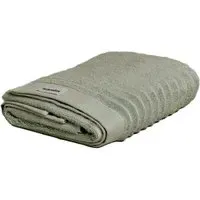 Organic Cotton Ribbed Bath Towel - Green