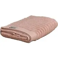 Organic Cotton Ribbed Bath Towel - Pink