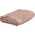 Organic Cotton Ribbed Bath Towel - Pink