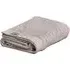 Organic Cotton Ribbed Bath Towel - Silver