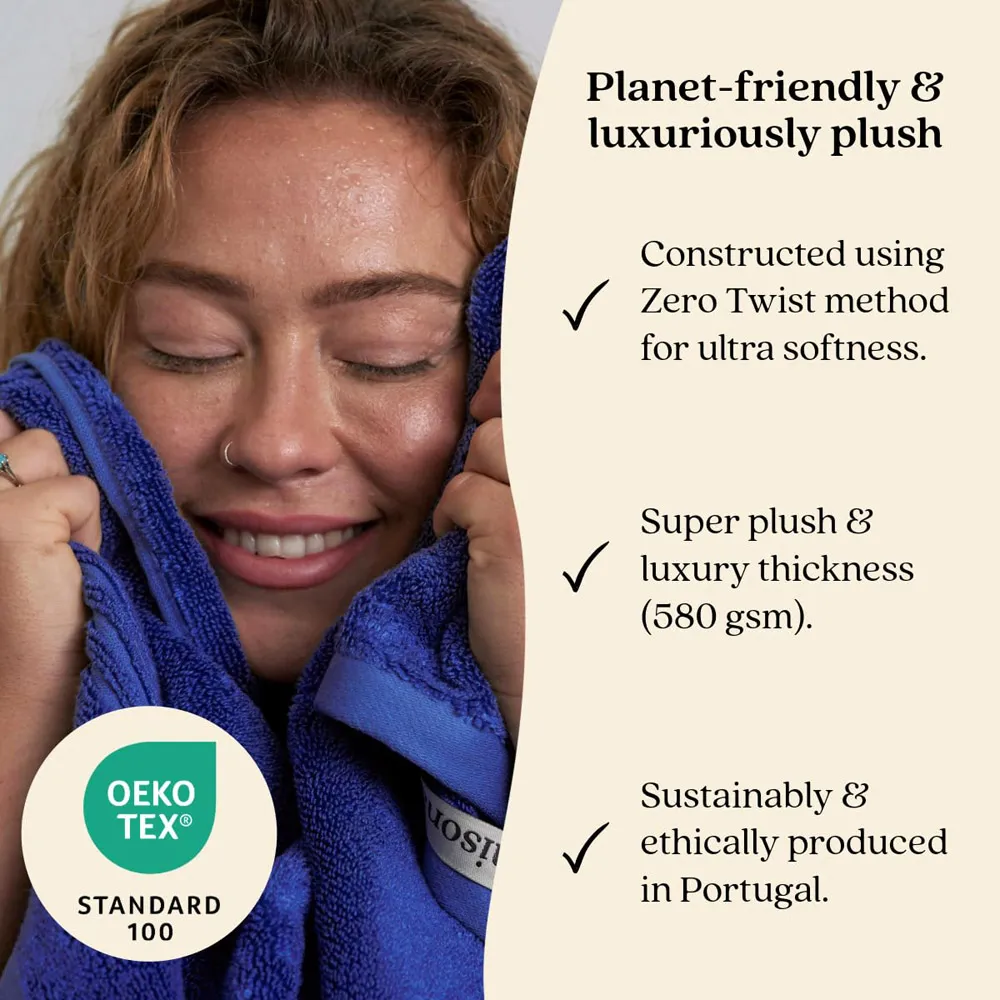 Ultra Soft Bath Sheet - Blue, Bamboo