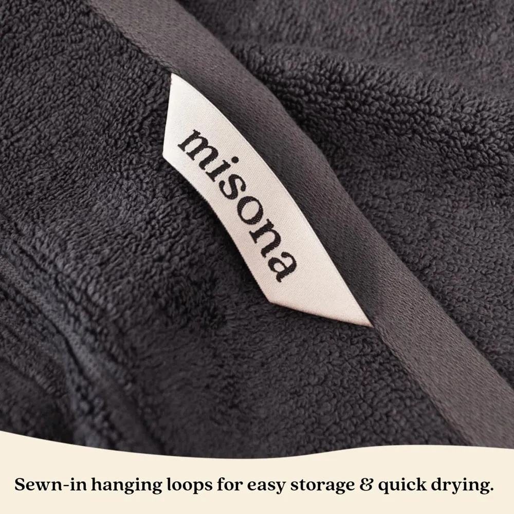 Ultra Soft Bath Sheet - Grey, Bamboo