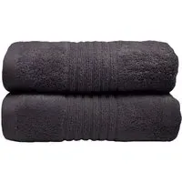 Ultra Soft Hand Towel 2 Pack - Grey, Bamboo