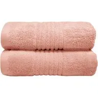 Ultra Soft Hand Towel 2 Pack - Pink, Bamboo