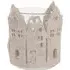 Felt House Scene Candle Holder
