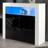 2 Door Buffet Cabinet with LED - White, Black