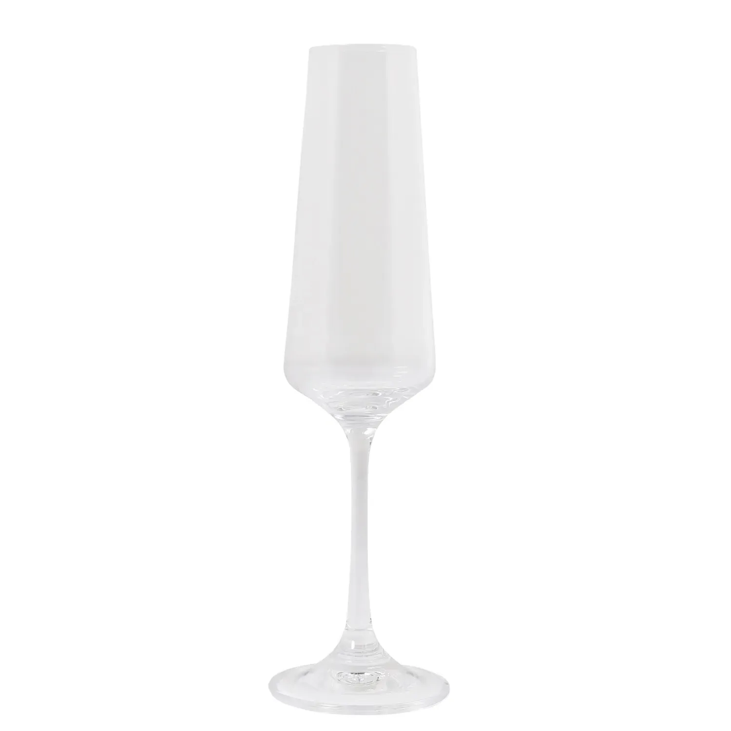 Pack of 4 Champagne Glasses - Clear