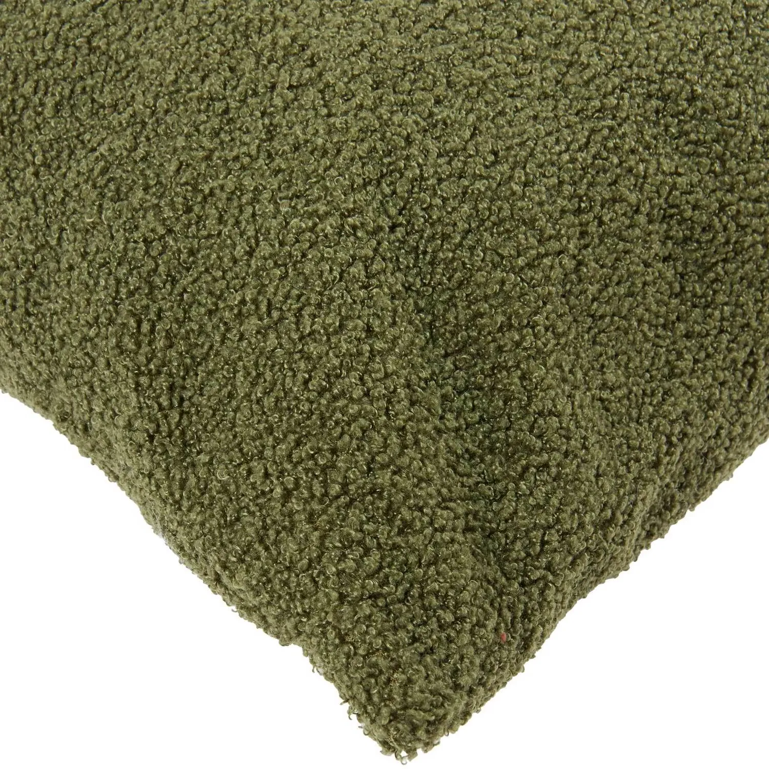 Divante Blake Boucle Cushion - Green