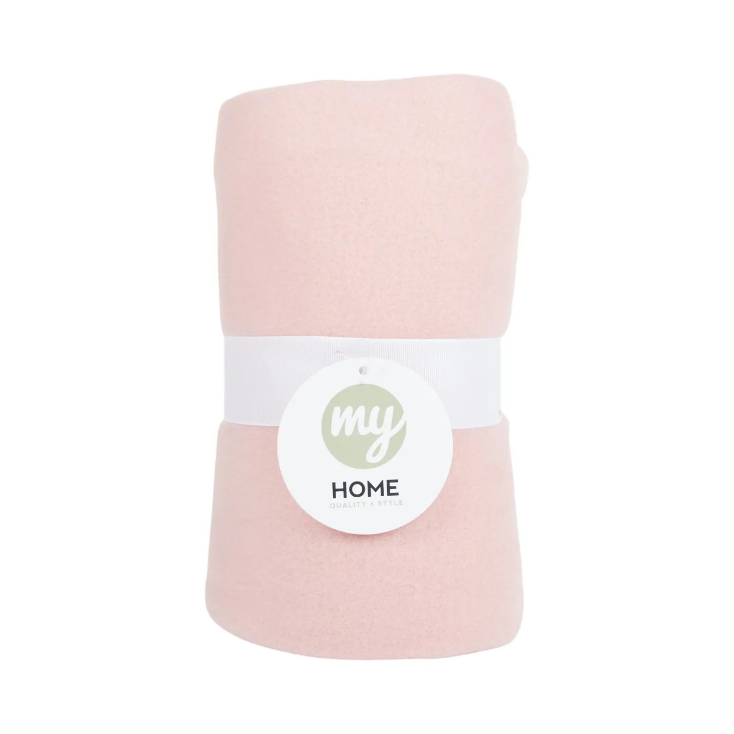 Essential Soft Fleece Throw - Pink image