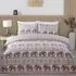 Hathi Elephant King Duvet Cover and Pillowcase Set - Rust