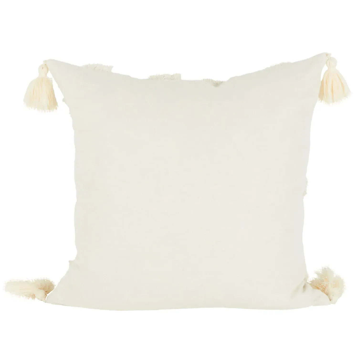 Aliyah Tufted Chevron Cushion - Natural