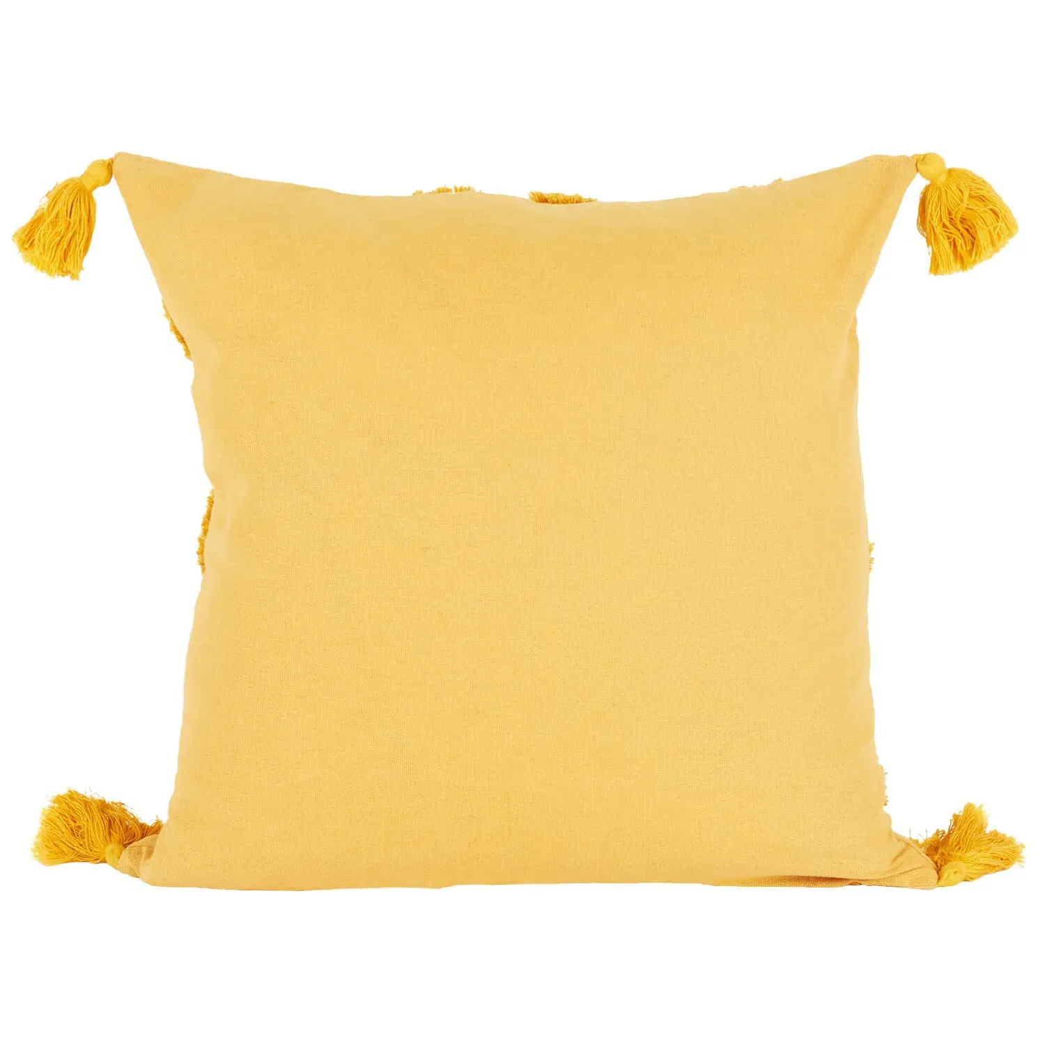 Aliyah Tufted Chevron Cushion - Ochre