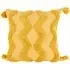 Aliyah Tufted Chevron Cushion - Ochre