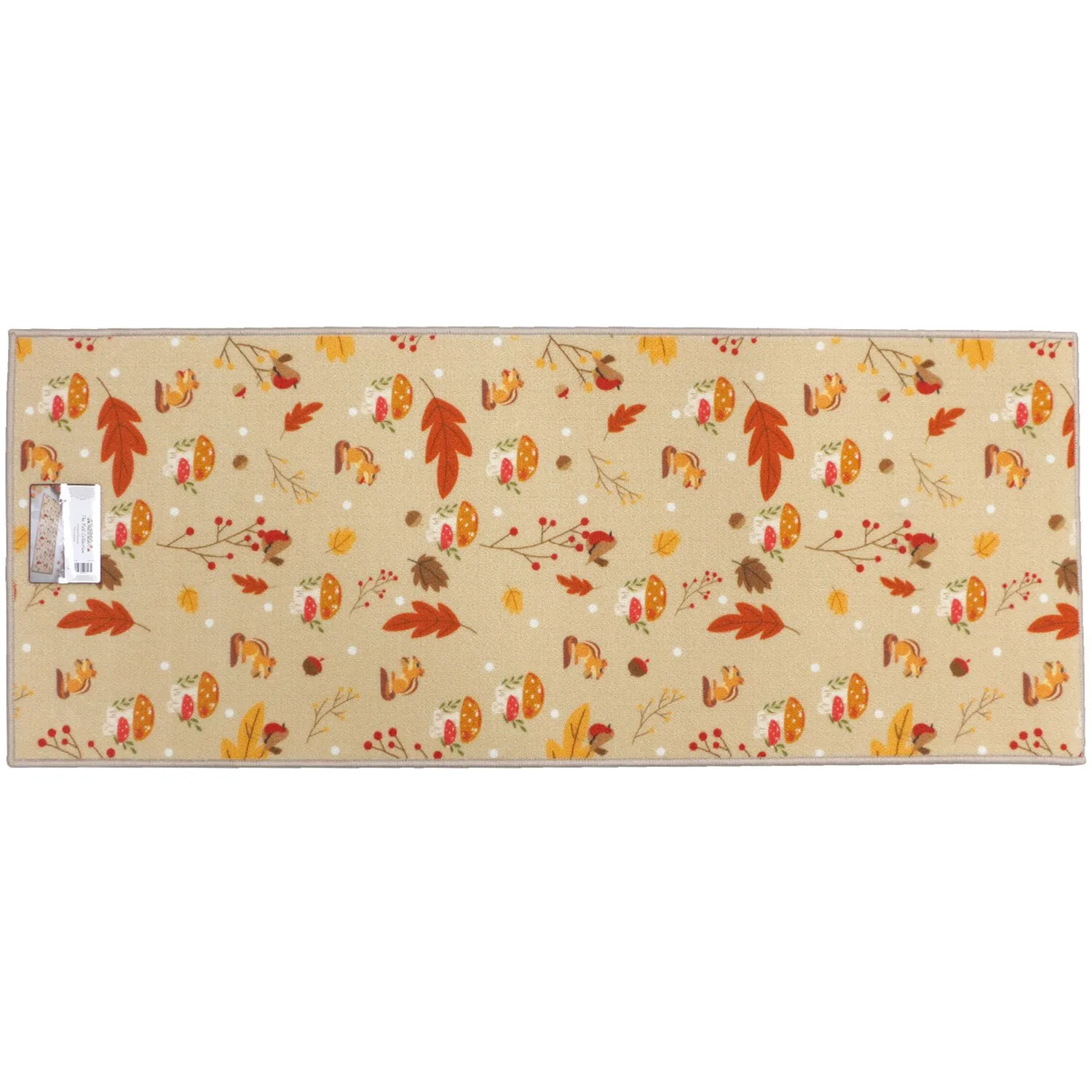 Home Autumn Washable Runner - Neutral