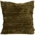 Home Brooklyn Ribbed Cushion - Olive