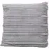 Home Brooklyn Ribbed Cushion - Silver