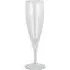 Home Champagne Flute 230ml - Clear