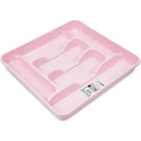 Home Cutlery Tray - Pink