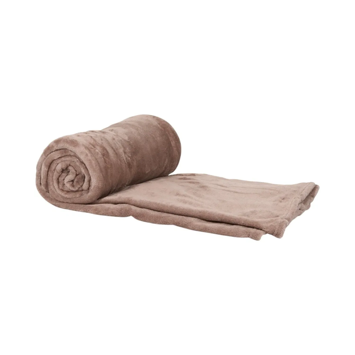 Extra Large Supersoft Throw - Mocha, Polyester image